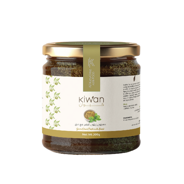 Green Olives Paste with Basil