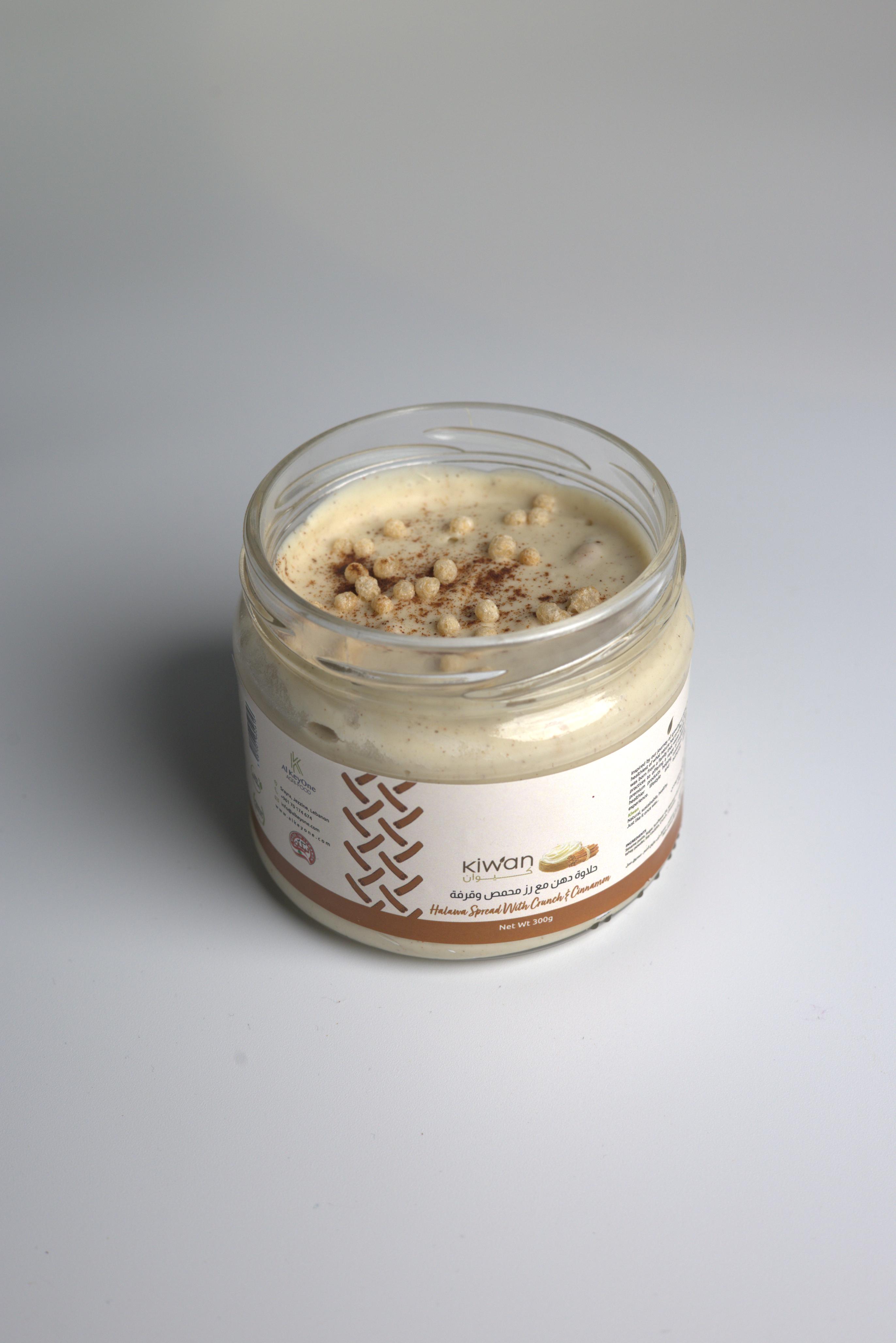 HALAWA SPREAD WITH CRUNCH & CINAMON 300g