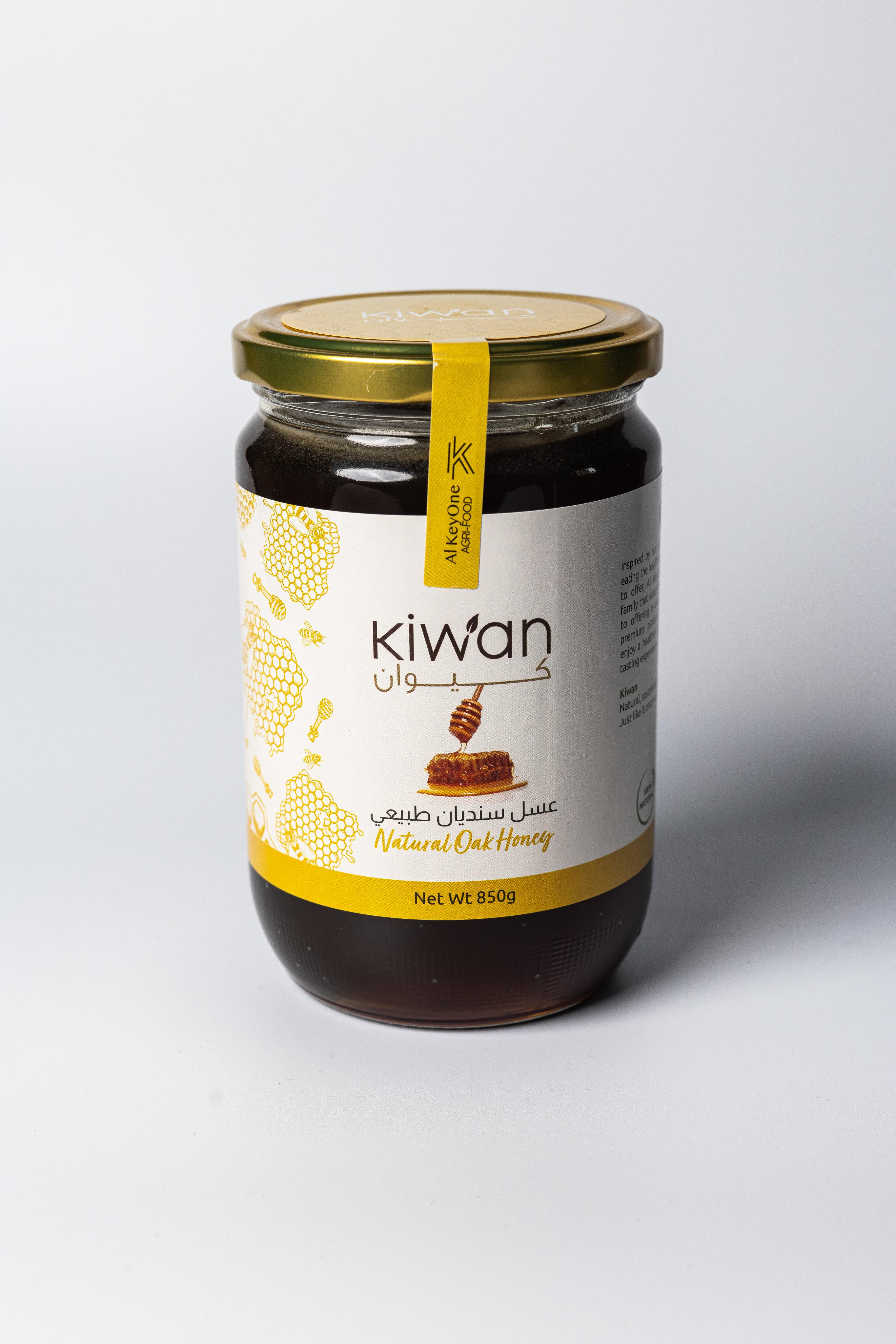 NATURAL OAK HONEY 850g